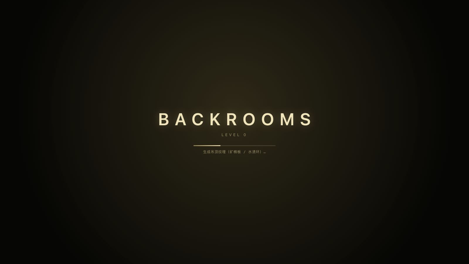 Play Backrooms · Level 0 - Free Adventure game online